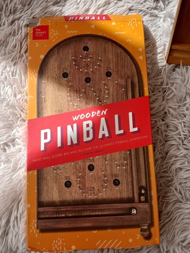The games club wooden - wooden, pinball