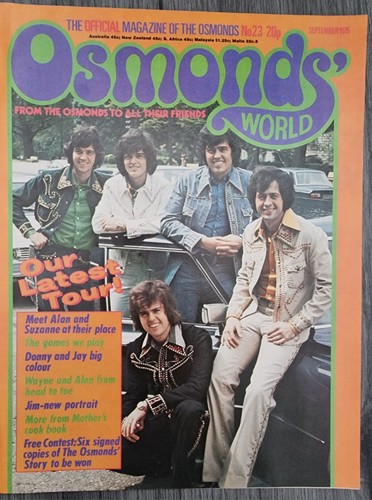 Osmonds world - no,