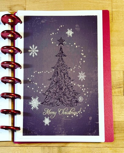 Glam purple xmas tree - glam,