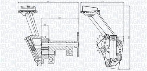 Oil pump for autobianchi - pump,