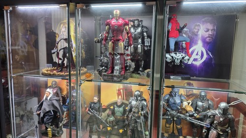 Three black ikea detolf - three,, 3