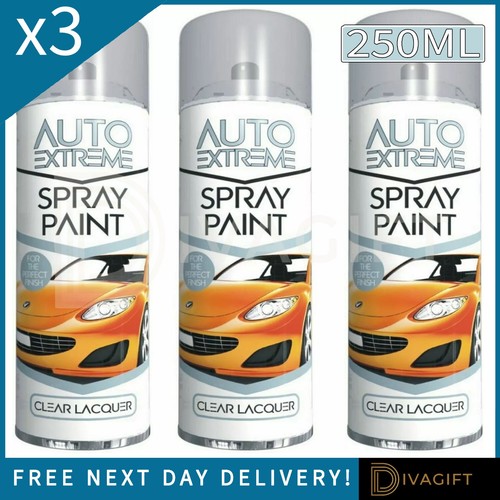 Clear lacquer spray paint - 3,