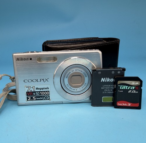 Nikon coolpix s200 1mp - nikon, 7.1mp