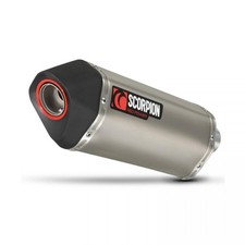 Scorpion Exhaust Serket Slip-on Titanium Triumph Tiger 800 2011-2016