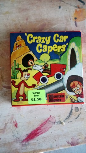 Crazy car capers cartoon super - capers,