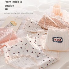 Soft and Comfortable Ladies Underwear Mid Waist Breathable Design for Women