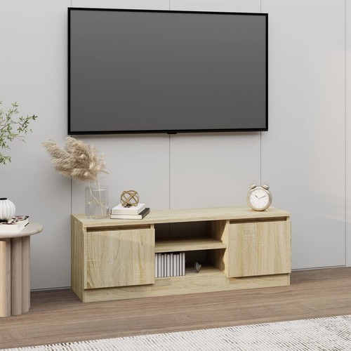 Cabinet with door media - with,