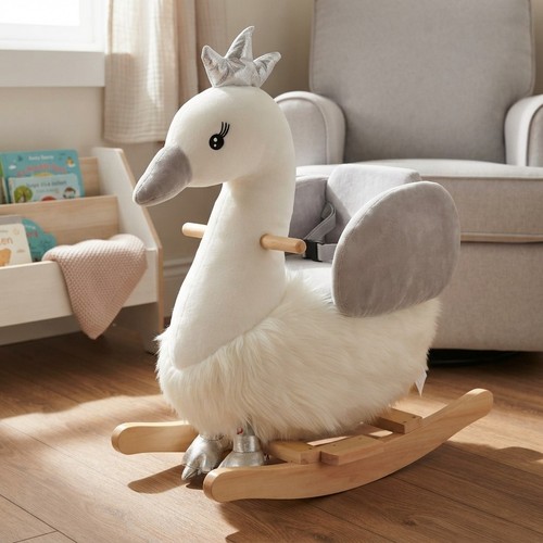 Kids rocking horse - kids, swan
