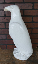 antique gas pump globe 1920s full feather beak repair 21 inch tall