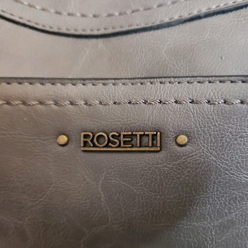 Gray rosetti purse hand bag - rosetti,