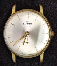 Allaine Sub-Dial Men's Hand-Wind Amida 152 Vintage Watch -- Running