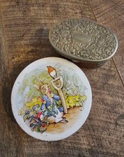 Vintage Trinket tin and Peter