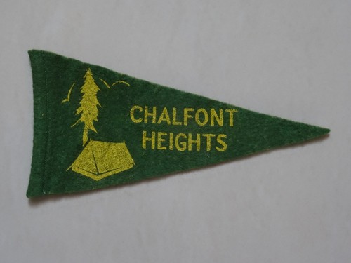 Chalfont heights scout pennant - chalfont,