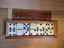 Dominoes Set In Vintage