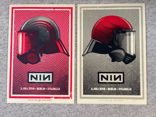 Nine inch nails poster set - nine,