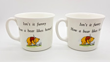 Pair of Royal Doulton Disney Winnie The Pooh Cups  ‘isn’t It Funny’ Coffee mug