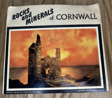 Rocks and Minerals of Cornwall, Vintage Set of 15 Various Samples in Folder