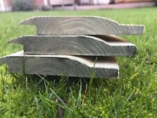 Tanalised Loglap/Shiplap DIY Shed Cladding 19 x 125 In 4.2m Lengths