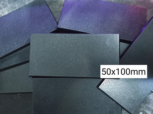 50x100mm rectangle - (100x50mm),