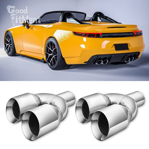 Dual exhaust tip 3 5 - exhaust, in