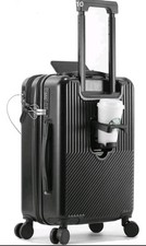 Black Cabin Suitcase 20" USB