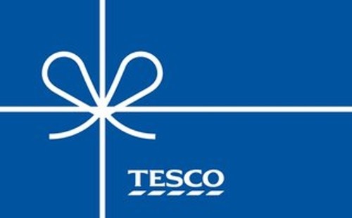 Tesco gift card - gift, sent