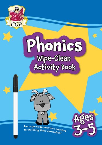 New phonics wipe clean - new,