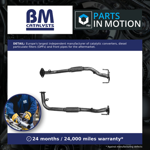 Exhaust front down pipe - front, fits