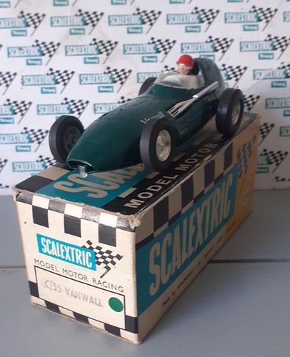 Vanwall c55 scalextric boxed - ,