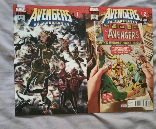 Avengers 675 676 set no - 675,