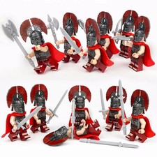Castle Knights Army Custom Lego Mini Figure 12 Soldiers Hero Toy Roman Military