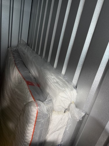 Ikea double bed - bed, mattress
