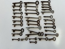 Job Lot Of 36 Antique Keys For