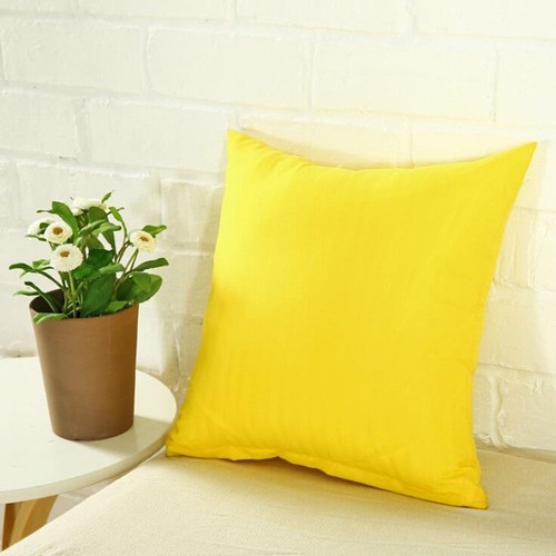 Colorful plain dyed cushion - colorful,