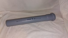 40mm x 250mm socketed grey pvc pipe