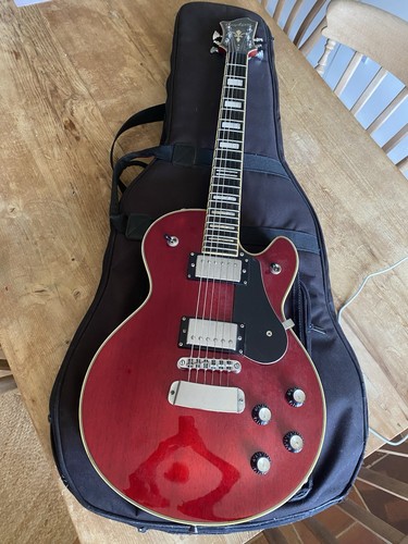 Hagstrom swede crimson - crimson, flame