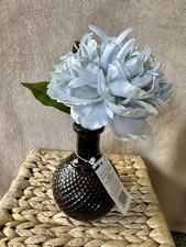 Peony and Glass Ball Vase