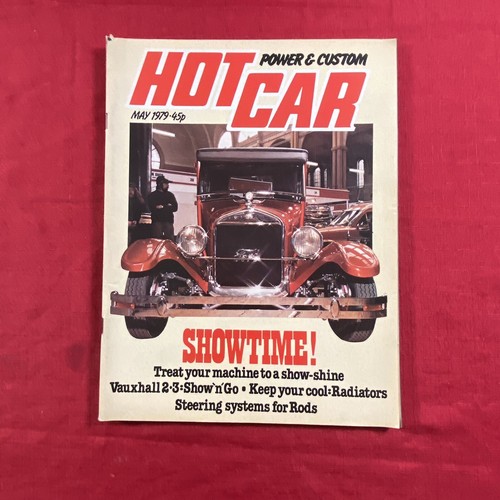 Hot car magazine may 1979 - car,