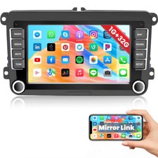 Android 13 7" Car GPS Stereo Radio 2Din For VW Golf V MK5 MK6 Jetta Passat Caddy