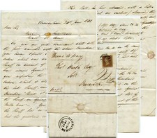 GB QV 1841 PENNY RED Plate XI