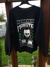 Authentic Christmas “Monster Among Us” Braun Sweatshirt - Size XL - WWE WWF