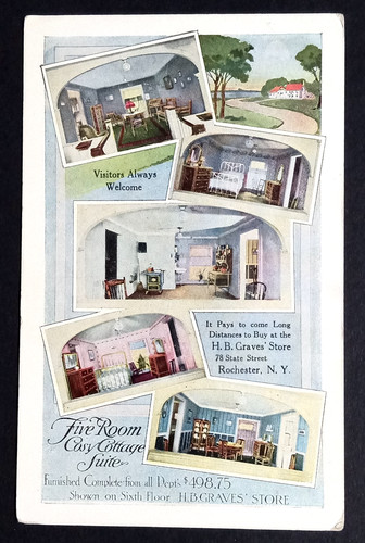 Graves advertising postcard - hb,