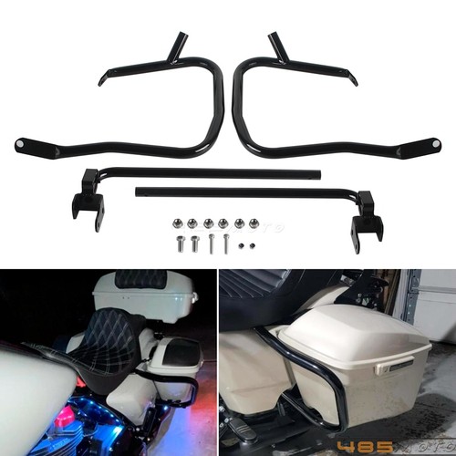 Rear saddlebag guard for - rear,
