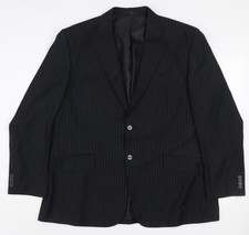 F&F Men’s Black Pinstripe