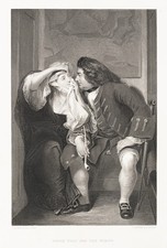 STOCKS (*1812) after Leslie (*1794), Uncle Toby and the Widow, Sst. romance