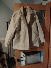 Ladies Beige Boucle Jacket