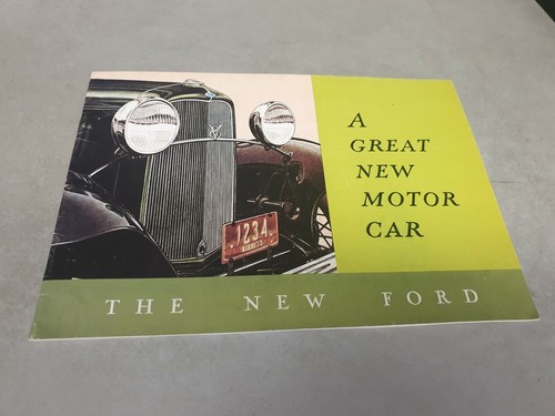 1932 ford sales - ford, brochure