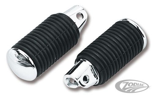 Zodiac black ribbed rubber - h-d,