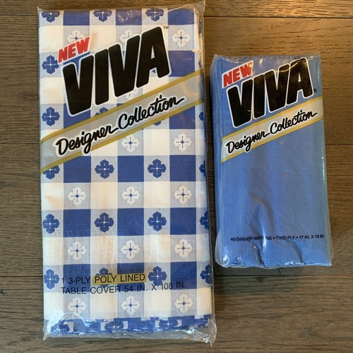 Vintage 80s viva blue - vintage,