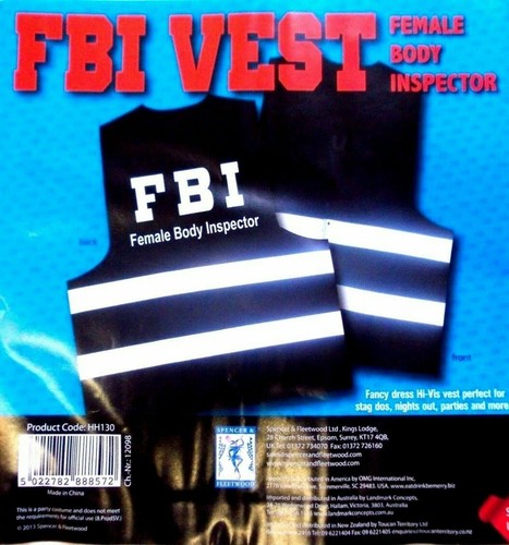 Fbi female body inspector - body, hi